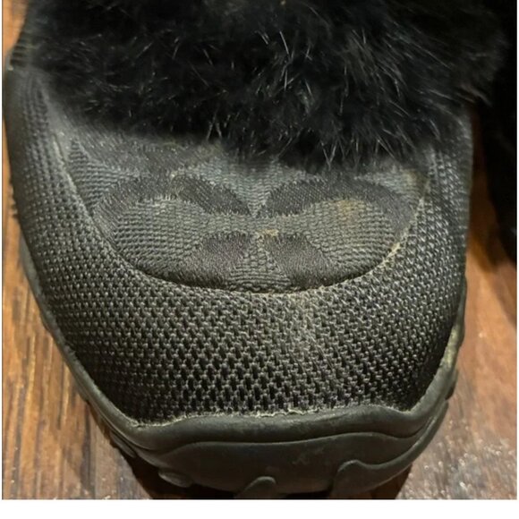 Coach poppy fur boots - Picture 2 of 6